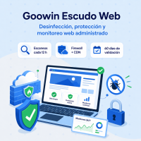 Goowin Escudo Web | Desinfección, Protección y Monitoreo Administrado